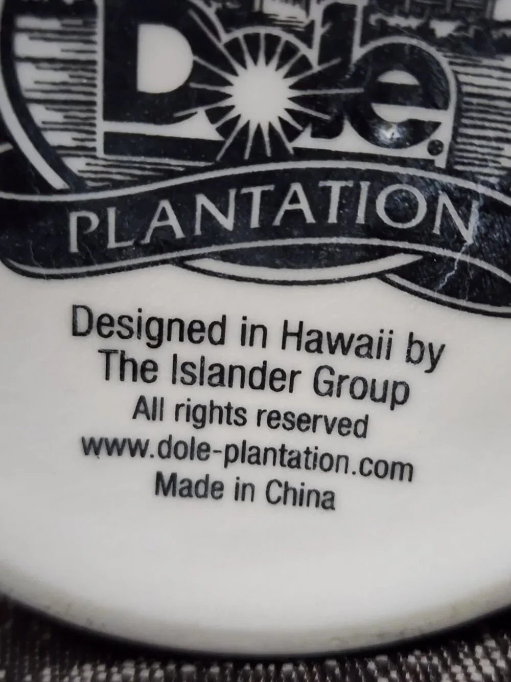 Dole Plantation Coffee Mug